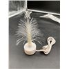 Image 3 : Colorful Fiber Optic Christmas Tree Mini Christmas Tree USB Connection LED Fiber Optic Lot of 2