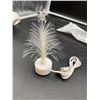 Image 3 : Colorful Fiber Optic Christmas Tree Mini Christmas Tree USB Connection LED Fiber Optic Lot Of 2