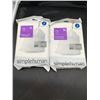 Image 1 : Simplehuman Custom Fit Trash Can Liners, Code J, 30-45L, 20 Count (Lot of 2)