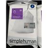 Image 2 : Simplehuman Custom Fit Trash Can Liners, Code J, 30-45L, 20 Count (Lot of 2)