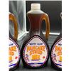 Image 2 : Nutty Club Pancake Syrup Bottles, 750 mL, Set of 3