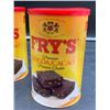 Image 2 : Fry’s Premium Cocoa Powder Cacao 454g Canisters – Lot of Two
