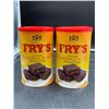 Image 1 : Fry’s Premium Cocoa Powder Cacao 454g Canisters – Lot of Two