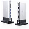 Image 1 : LENTION USB C Docking Station 100W Power Dock, 4K HDMI, VGA, Gigabit Ethernet, Card Reader, USB 3.0