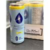 Image 2 : WakeWater Lemon Flavored Caffeinated Sparkling Beverage, 12 x 355ml Cans