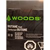 Image 2 : Woods Butane Fuel 227g (8 oz) Canisters – Qty 3 – For Camping Stoves