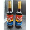 Image 1 : Torani Maple Flavoring Syrup Bottles, 750ml Each x 2