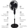 Image 1 : Cool Works 16-Inch Pedestal Fan with Remote and Timer