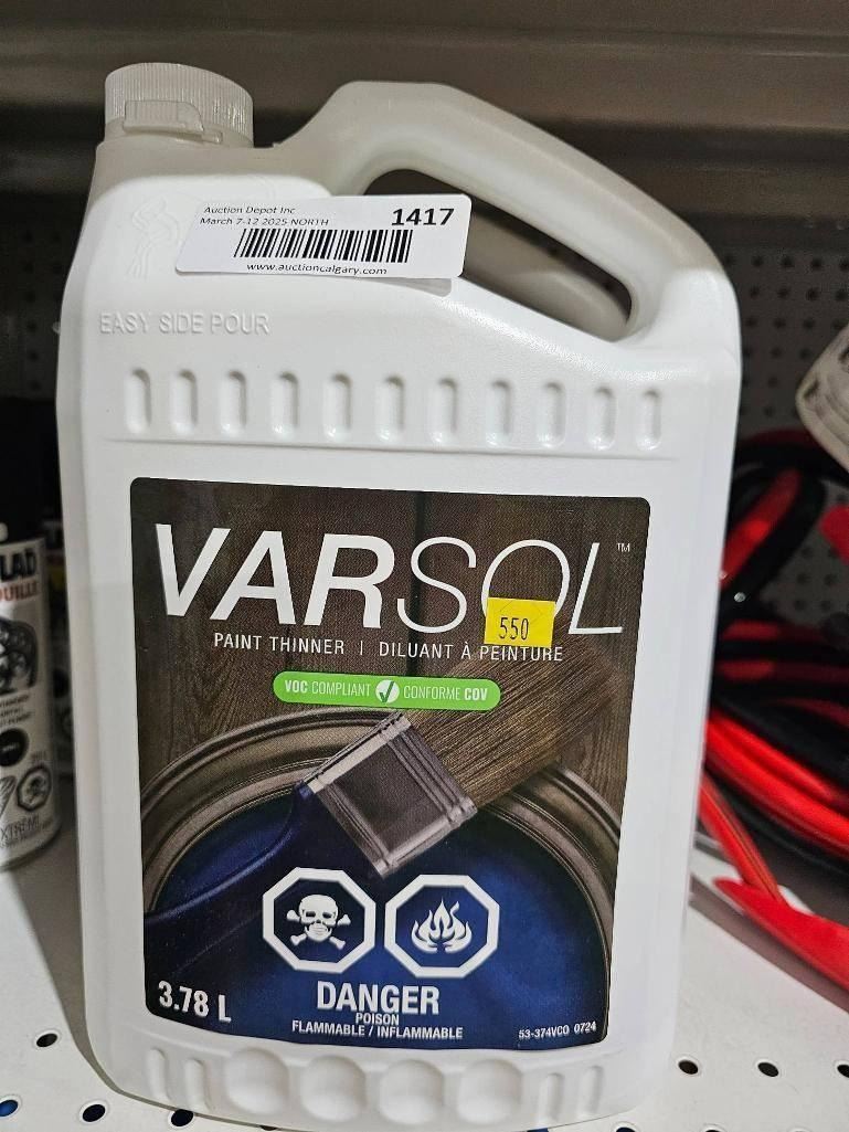 Varcol Paint Varsol 3.78L Paint Thinner and Cleaner