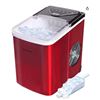Image 1 : Frigidaire EFIC123-SSRED Compact Countertop Ice Maker – 115V AC, Red Finish
