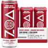 Image 1 : Zoa Cherry Limeade Energy Drink, Zero Sugar, 12 Cans (355ml Each)