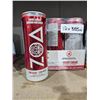 Image 2 : Zoa Cherry Limeade Energy Drink, Zero Sugar, 12 Cans (355ml Each)