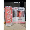 Image 2 : Zoa White Peach Energy Drink Pack – 12 x 355 mL Cans