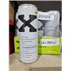 Image 2 : X Brand Fusion Sector-C Energy Drink 355ml Cans – Lot of 12