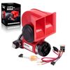Image 1 : Farbin High-dB Snail Air Horn, 12V/24V Electric Horn