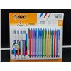 Image 1 : BIC Cristal 4-Color Pen Set with 30 Assorted Pens