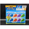 Image 1 : BIC Wite-Out Correction Tape 10-Pack with Multicolor Casings