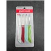 Image 1 : Good Cook Paring Knives Set of 4 with Stainless Steel Blades