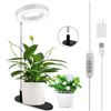 Image 1 : Lordem Grow Light for Indoor Plants, Adjustable Height and Timer Function