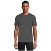 Image 1 : Denver Hayes Charcoal Heather T-Shirt 2XLT Stretch Modern Fit