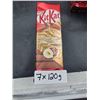 Image 1 : Lot of 7 Nestle KitKat Hazelnut Crunch Bars – 120g Each