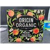 Image 2 : Origin Organic Peach Sparkling Water 6-Pack, 355 mL Cans
