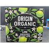 Image 2 : Origin Organic Lime Sparkling Water 6-Pack, 355 mL Cans