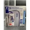 Image 1 : Staedtler 14-Piece Student Geometry Set with Case