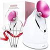 Image 1 : Ezbasics Face Steamer Professional, Nano Ionic Facial Steamer For Pores With Warm Mist Humidifier At