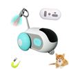 Image 1 : Petgravity Smart Interactive Cat Toy Car PG-CT082 in Blue with Remote