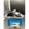 Image 1 : Columbia Youth TECHSUN 4-Strap Sandals – Size 4 Gray