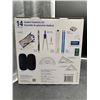 Image 2 : Staedtler 14-Piece Student Geometry Set with Metal Case