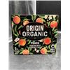 Image 1 : Origin Organic Peach Sparkling Water 6 x 355 mL