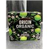 Image 1 : Origin Organic Lime Sparkling Water 6 x 355 mL Cans
