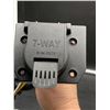 Image 2 : 7-Way Trailer Wiring Harness Connector Assembly with Adapter