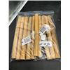 Image 1 : Lot of 10 Rolled Rawhide Chews for Pets