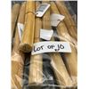 Image 2 : Lot of 10 Rolled Rawhide Chews for Pets