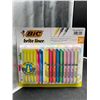 Image 1 : BIC Brite Liner Grip Highlighters, Assorted Colors, Pack of 30