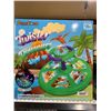 Image 2 : PERRYHOME Dinosaur Twist Sit and Spin Toys for Toddlers 18+ Months, 360° Spin Twister with 4 Game Mo