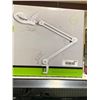 Image 3 : Bemelux LED Magnifying Lamp with Clamp, 5 Inch Magnifier Glass Lens, Metal Swing Arm Dimming 1200 Lu