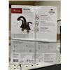 Image 3 : Pfister Rancho Double Handle 4-in Centreset Bathroom Sink Faucet Push & Seal™ Drain, WaterS
