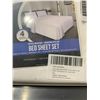 Image 2 : Utopia Bedding Full-Size Bed Sheet Set, White, 4 Pieces
