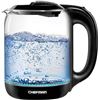 Image 1 : Chefman Easy-Fill 1.7-Liter Electric Kettle, Black