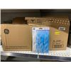 Image 1 : GE 60W Crystal Clear Bulbs, 6-Bulb Packs, Lot of 24