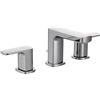 Image 1 : Moen T6920 Rizon Chrome 2-Handle Widespread Lavatory Faucet