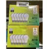 Image 1 : Suchot LED A19 11W 6-Pack 1100 Lumens Non-Dimmable Bulbs Lot of 2