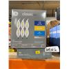 Image 1 : GE Classic LED 60W CAC  6 Bulbs With Candelabra Base, Lot of 6