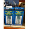 Image 3 : Lot of 2 Carlon MCL150C Metal Cage Weatherproof Lights