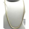 Image 1 : Gold Plated Sterling Silver CZ (8ct) 16-18" Tennis Necklace, W/A $1770.00.