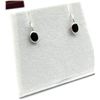 Image 2 : Sterling Silver Natural Garnet Earring, Retail $350.00. Garnet is the birthstone for January.